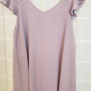 Off the shoulder mini dress